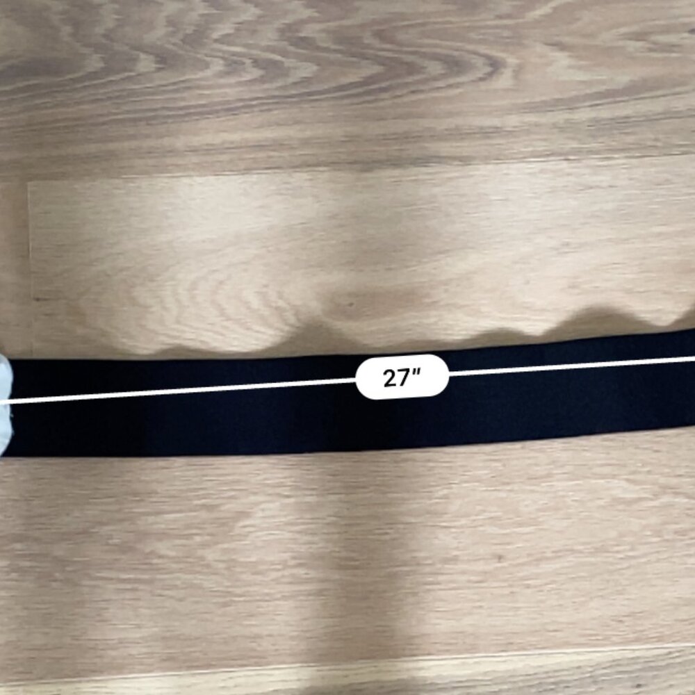 Bebe Rosette Flower Stretch Belt Size M/L - Picture 5 of 7